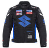 Suzuki Blue Motorcycle Textile Jacket