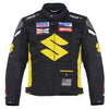 Suzuki Yellow Motorcycle Textile Jacket
