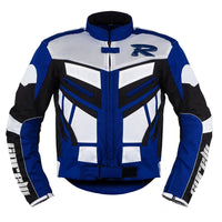 ジャケット・アウター Blue Ride Market Olymp Blue Motorcycle Racing Textile Jacket – Corelli MG