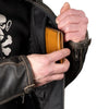 ADVENTURE RETRO MOTORCYCLE LEATHER JACKET