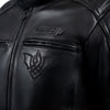 Dracula Black Motorcycle Leather Jacket