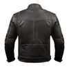 Adventure Retro Brown Motorcycle Leather Jacket