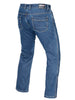 CITY RIDER MEN’S PROTECTED MOTORCYCLE CLASSIC LIGHT BLUE JEANS back photo