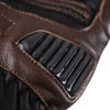 Kansas Brown Motorcycle Leather Gloves