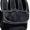 Argon Black and Grey Motorcycle Leather Gloves