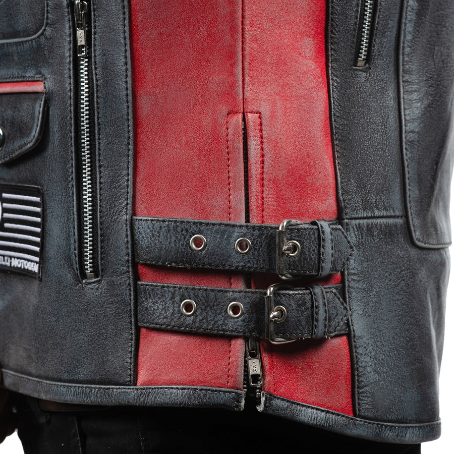 Dragon Vintage Motorcycle Leather Jacket