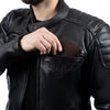 Dracula Black Motorcycle Leather Jacket