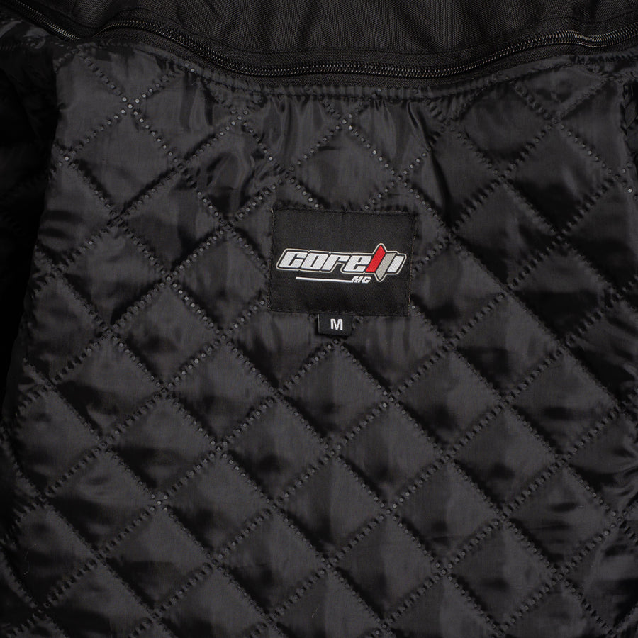 Suzuki Platinum Black Motorcycle Racing Leather Jacket