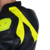 Scorpio Black Light-reflective Motorcycle Racing Leather Jacket