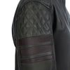 Dublin Olive Green Motorcycle Leather Jacket