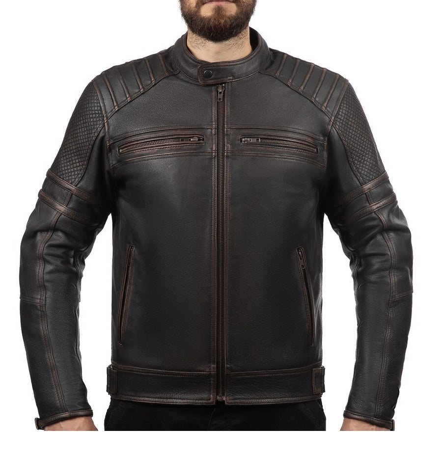 Colorado Cross-Country Classic Motorcycle Leather Jacket