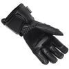 Corelli MG Taurus black winter carbon racer leather gloves, genuine cowhide leather, back photo
