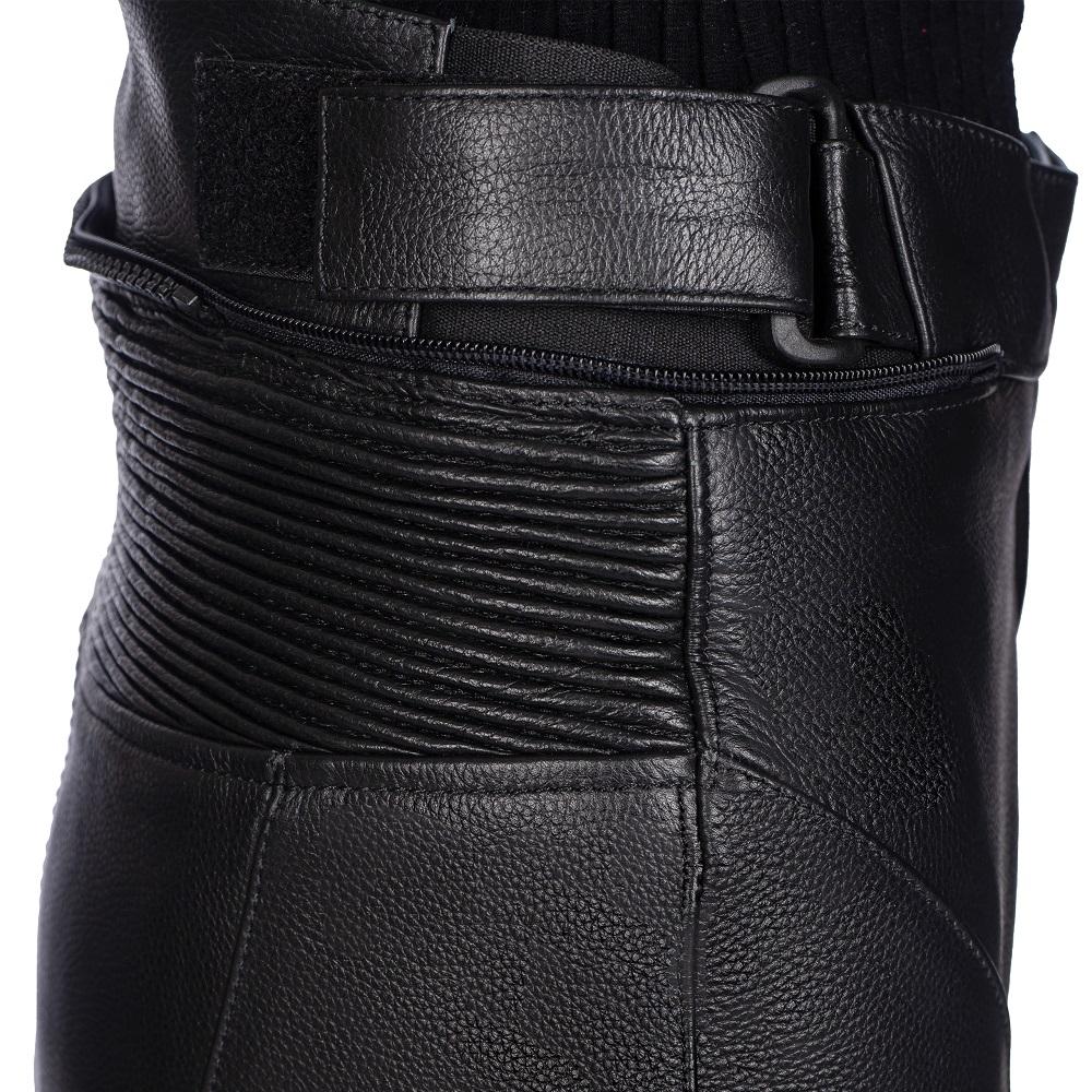 Xelement B7600 Motorcycle Leather Pants for Women - Ladies High Grade Black  Pants
