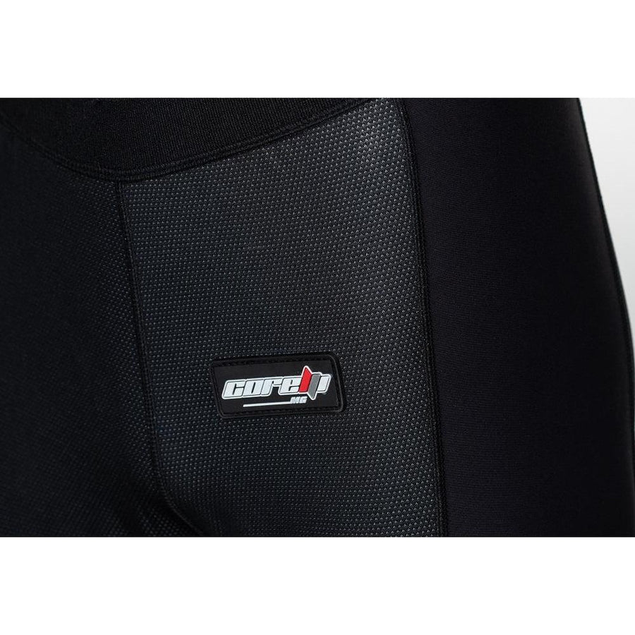 Corelli MG Second skin base layer, thermal layer, thermal suit, motorcycle, biker, insulation, base layer, mesh, spandex, close-up photo